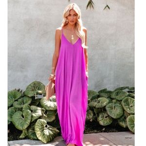 Olivian Pocketed Maxi Dress